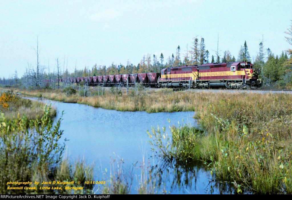 WC 7507-7504, Sore-1, Sawmill Creek, Little Lake, MI. 10-11-2003